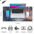 thumbnail image 5 of Waterfall and the River Side Dead Wood&nbsp;mousepad Gamingwaterproof,rubber+multispandexnon Slip Gaming Mouse PadDesk Pad for Office Home Game 31.5x15.7inches, 5 of 7