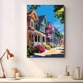 thumbnail image 2 of Oak Bluffs Travel Canvass, Massachusetts Canvass Wall Art, Oak Bluffs Canvas Decor Paintings, Massachusetts Pictures Canvas - 101AZ1008, 2 of 2