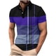 thumbnail image 1 of Mens Manga Corta Botón Abajo Camisas con Bolsillo Pulover Botón de Impresión de la Camisa de Solapa de Poliéster Cuello de Vuelta, Blusa Casual para Hombres, 1 of 4