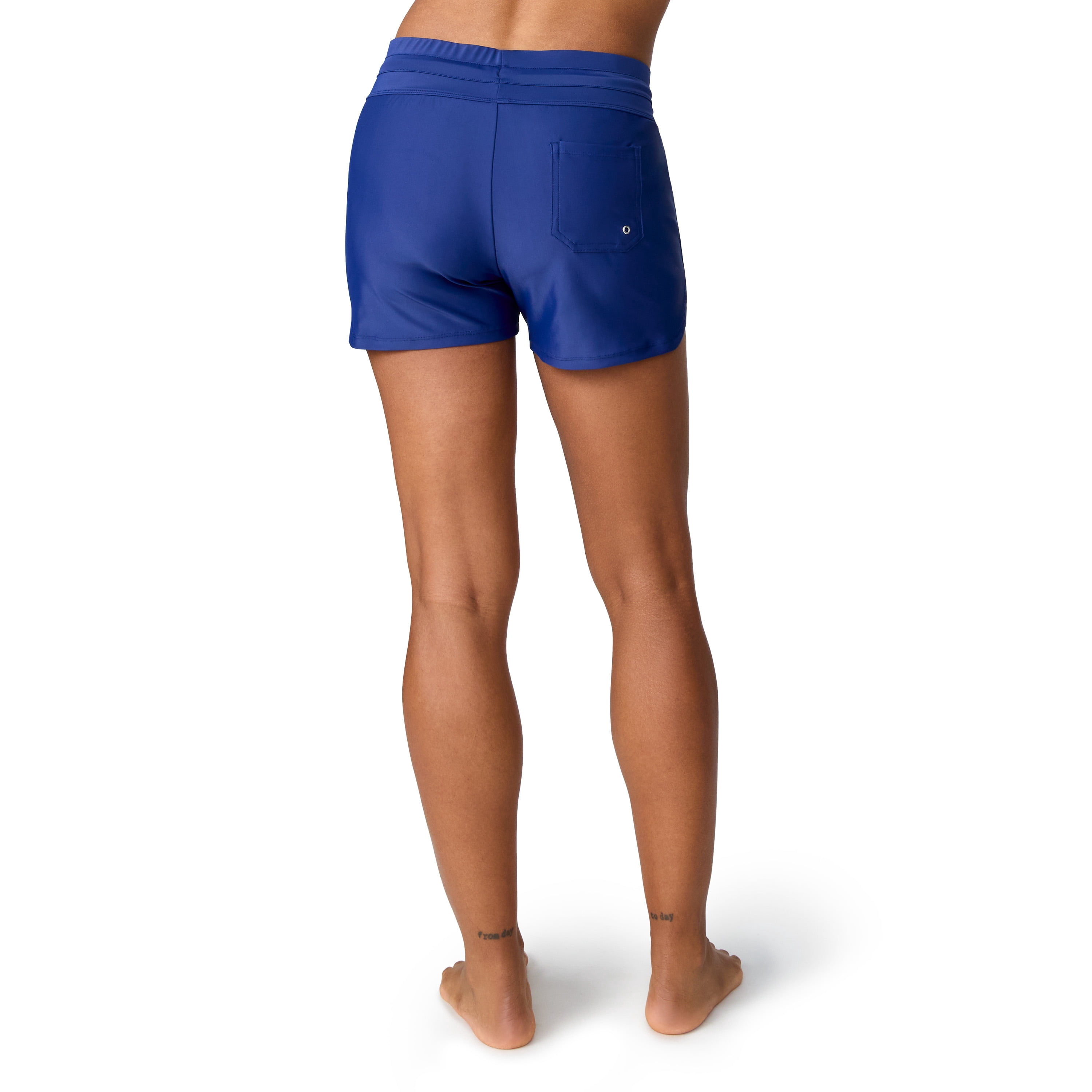 Free Country Women's Drawstring Swim Short Marine XL