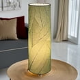 thumbnail image 4 of Eangee Cocoa Leaves Green Cylinder Table Lamp, 4 of 7