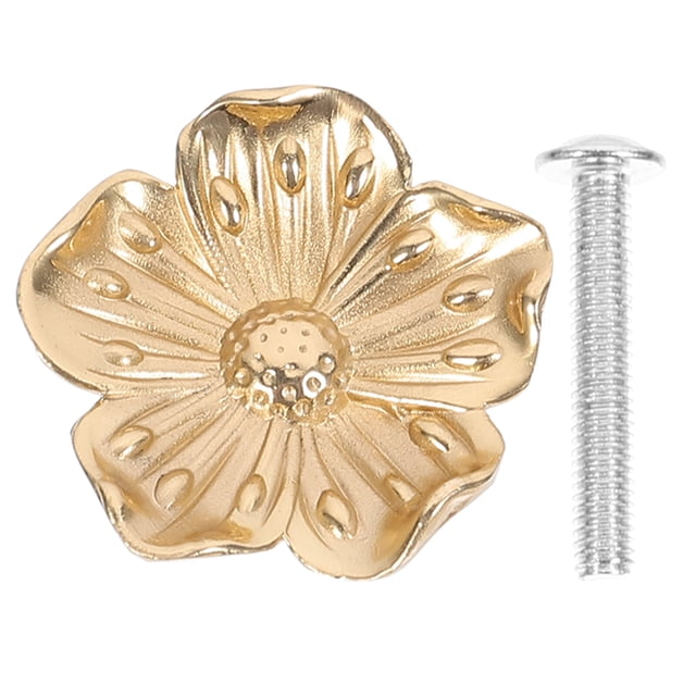 FELTECHELECTR 1 pomo decorativo para cajón de casa, tirador de puerta o armario (bronce)