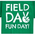 thumbnail image 3 of Instant Message - Field Day Fun Day Peace Sign  - Toddler And Youth Short Sleeve Graphic T-Shirt, 3 of 6