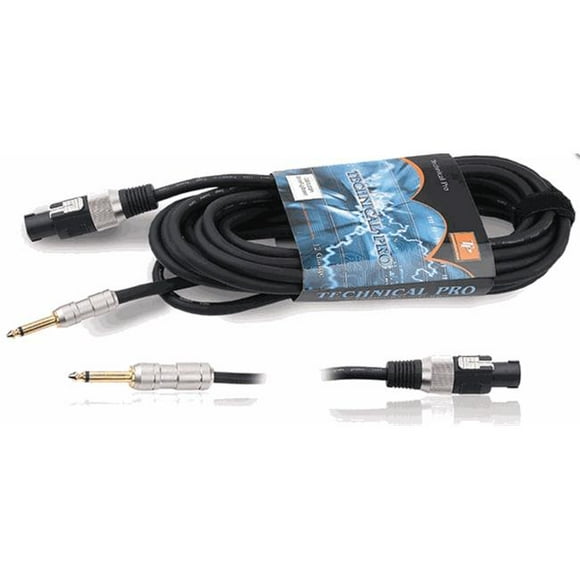 Technical Pro cqxf186 .25 in. to XLR Female Audio Cables
