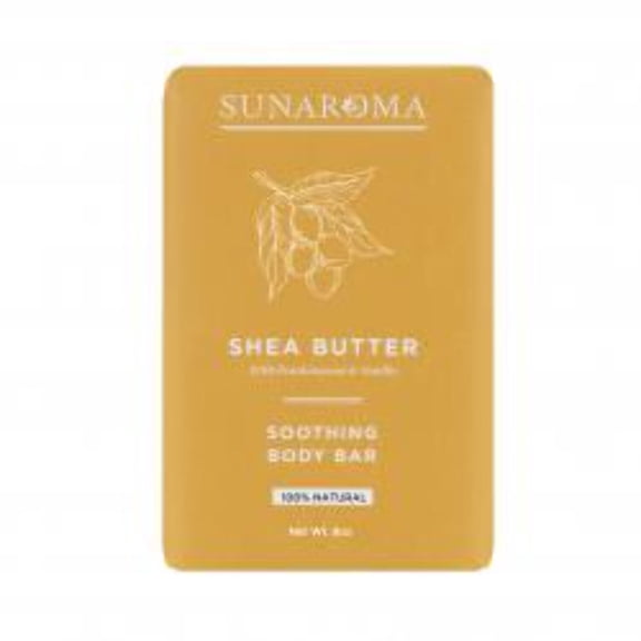 Sunaroma Bath Soap Shea Butter, 8 Oz