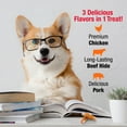 thumbnail image 6 of (5 pack) Good ‘n’ Fun Triple Flavor Mini Rolls, Long Lasting Dog Chews, 8 oz, 6 of 10