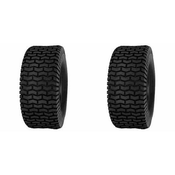 13x5.00-6 13x5.00x6 DEESTONE 4 Ply Rated Tubeless Turf Tires (SET OF 2)
