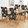 thumbnail image 7 of BZSMCE Chairs Slipcovers Dining Chair Covers Coffee Lovers' Delight Creative Pattern, 7 of 7