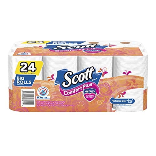 Papel higiénico Scott Extra Suave Doble Rollo 24x1 ComfortPlus