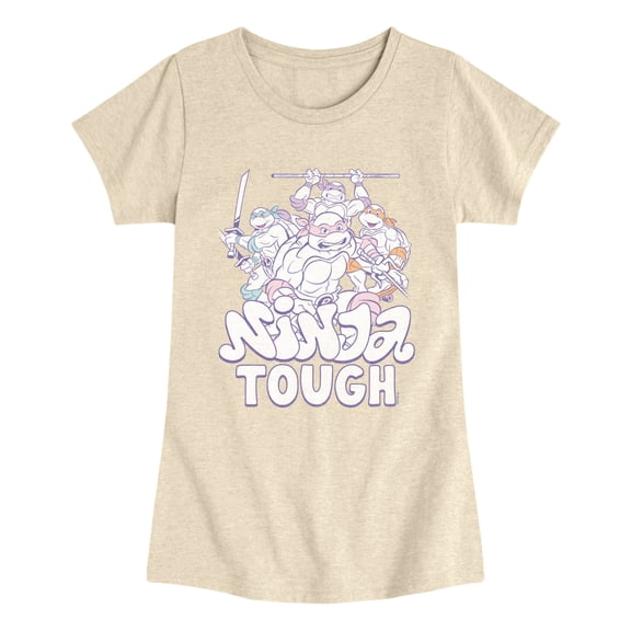 Teenage Mutant Ninja Turtles - Ninja Tough - Youth Girls Fitted Short Sleeve T-Shirt