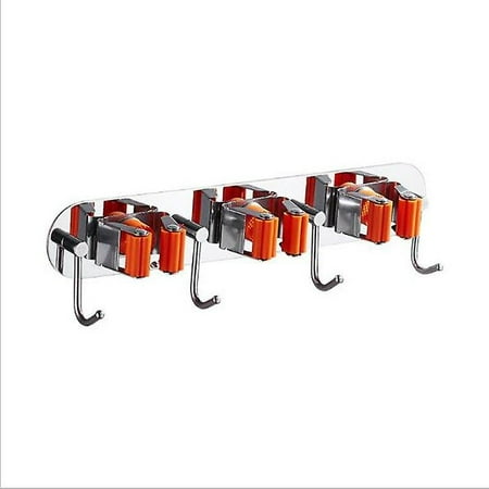 3 Drag 4 Hook304 Stainless Steel Adhesive Or Nail Clothes Hook Bathroom ...