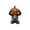 A, variant on Pnmtdaia Halloween No See Evil Kneeling Pumpkin Skeleton Ornament, Spooky Resin Statue Covering Eyes for Halloween Themed Tabletop Countertop Display Decor