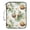Cockatoos and Coconuts, variant on Haosy Accordion File Organizer Zipper Binder 500 Sheet 6-Tab Expanding File Folder Multi-Pocket 1.2 Inch 3 Ring Violet Block