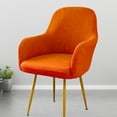 thumbnail image 4 of Funda protectora elástica Advancent para silla de comedor 2 piezas naranja, 4 of 6
