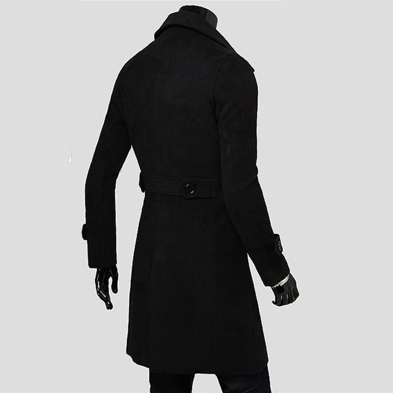 Dtydtpe 2024 Clearance Sales, Trench Coat Men Winter Men