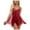 Red #1, variant on XWSHYW Lingerie for Women Lace Babydoll Sexy Bra and Panty Sets Sleepwear for Women