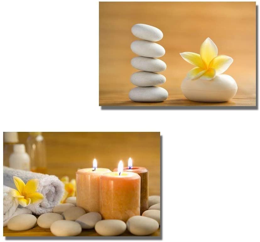 Wall26 Canvas Prints Wall Art Zen Stone Aromatic Soap Bar With Frangipani Flower On Bamboo Mat Modern Wall Art Gallery Canvas Giclee Print Walmart Com Walmart Com