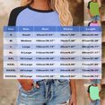 thumbnail image 3 of Timegard Hauts Grande Taille pour Femmes Col Rond Épaules Tombantes Bloc de Couleur Décontracté Confortable T-Shirts à Manches Courtes, 3 of 5