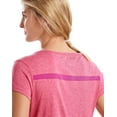 thumbnail image 4 of Hanes Womens Sport Performance Fashion Tunic, M, Amaranth Heather, 4 of 4