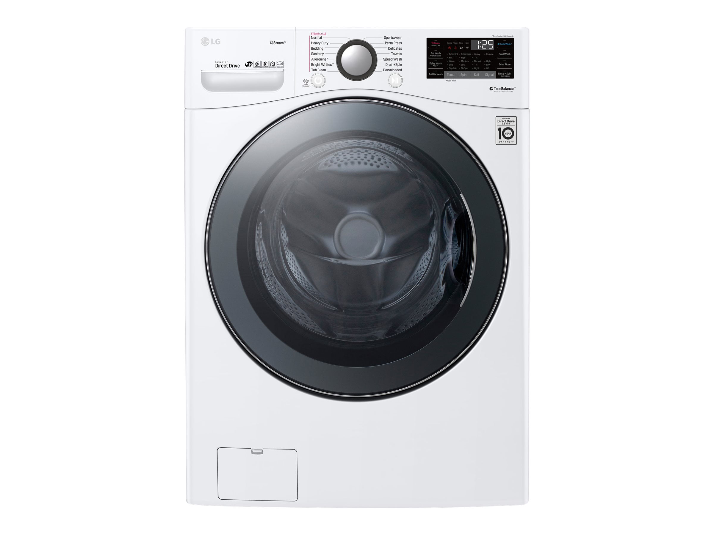 LG WM3900HWA - Washing machine - freestanding - Wi-Fi - width: 27 in