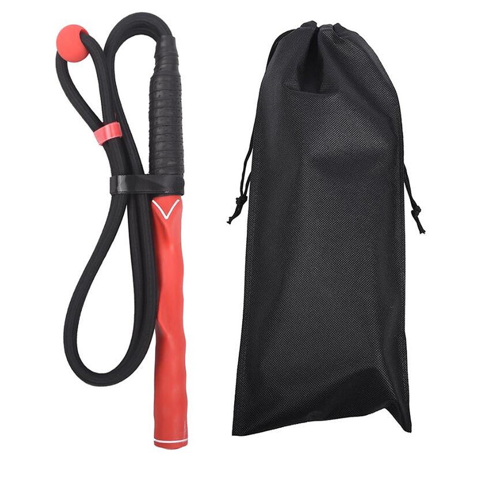 Baoblaze Golf Swing Training Rope Comfortable Grip for Beginner Indoor Outdoor Adults red