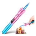 thumbnail image 2 of Encendedor Rellenable A Prueba Viento Multiusos De Cocina Eo Safe Imports Rosa-azul, 2 of 5