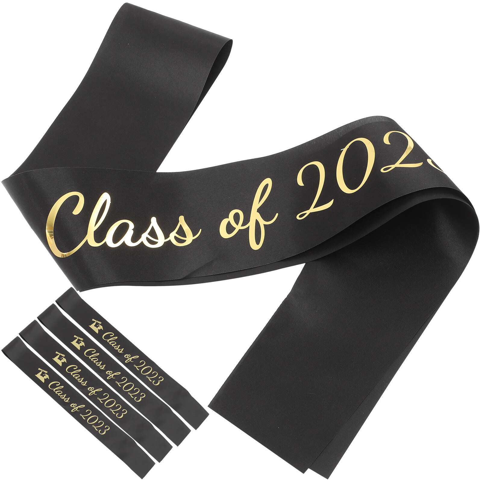 5pcs Graduation Ceremony Sashes Class of 2023 Graduation Sashes