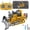 Style C, variant on Construction Rc Set of 4, Rc Construction Vehicles, Remote Control Construction Equipment, Alloy Material, with Cool Lights and Sounds (A)