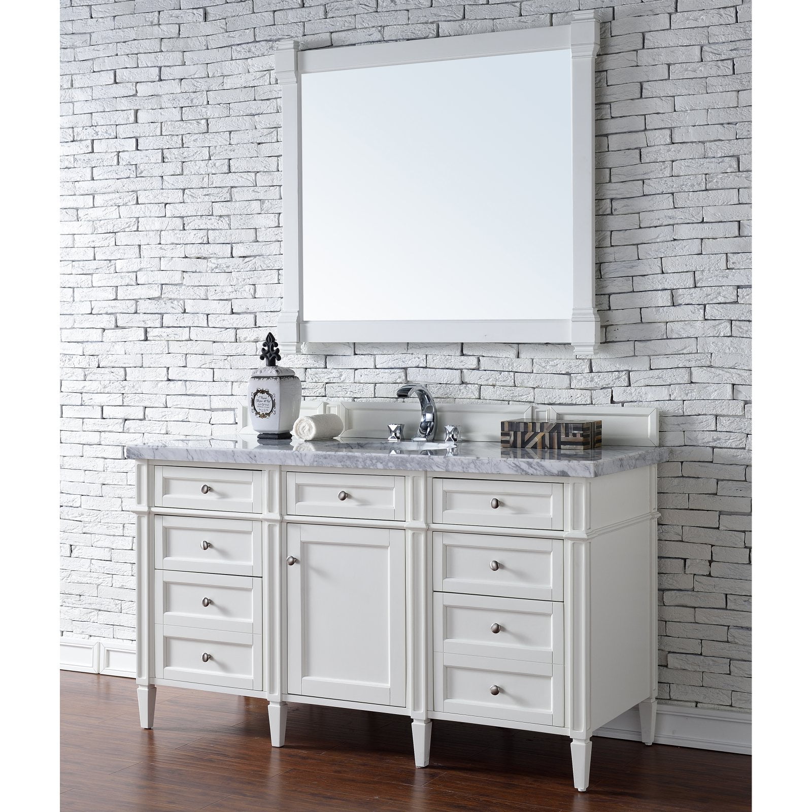 James Martin Brittany 60 in. Single Bathroom Vanity