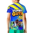 thumbnail image 2 of Stumble Guys T-Shirt à Manches Courtes Enfants Ados Filles Garçons Hauts à Manches Courtes T-Shirt Tees, 2 of 5