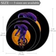 thumbnail image 2 of Spaceman Round Soft Area Rugs 2.6ft Anti-Slip Cute Circle Carpet for Teen Girls Room, Circular Rug for Nursery Room, Dorm, Cute Room Decor for Baby, 2 of 7