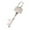 Silver, variant on Vintage Keychain Key Shaped Bottle Can Openers Wedding Shiny Decoration