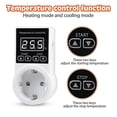 thumbnail image 5 of 1 st Termostatuttag med Sensor, Digital Temperaturregulatoruttag, Vattentät Temperaturswitch EU-kontakt, 5 of 5