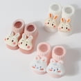 thumbnail image 5 of Socks with Cartoon Baby Ankle Socks Soft Breathable Socks Cotton Socks Knitted Socks for Infant Newborns, 5 of 9
