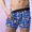 Blue, variant on Dovford Men Valentines Boxer Briefs, Fashion Funny Novelty Heart Underwear, Comfort Breathable Soft Underpants Shorts