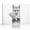 A, variant on XaaKee Canvas Wall Art Prints Otter Toilet Paper Bathroom Animal Black And White Illustration Cute Wildlife Inner Framed 18*12Inch
