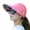 Watermelon Red, variant on Sun Hats for Women Wide Brim UV Protection Summer Beach Packable Visor
