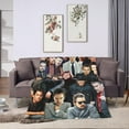 thumbnail image 4 of Blanket Ethan Hawke Ultra-Soft Micro Fleece Wollen Blankets Throw Blankets Carpet Gift for Home decoration,Decor Sofa,Office,Dormitory Bed car Camp Couch All Seasons, 4 of 5