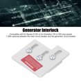 thumbnail image 4 of Kit de enclavamiento del generador SD200A placa de enclavamiento del generador biselado Aleación de aluminio gruesa completa Durable Energía directa segura Resistente a la, 4 of 8