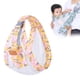 thumbnail image 1 of Portabebés transpirable de verano, portabebés de malla 3D ajustable con correas gruesas para los hombros y bolsillo para piscina y playa, 1 of 13