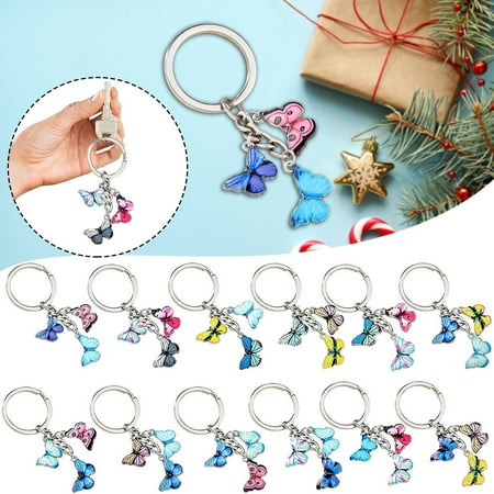 

WGOUP Colourful Butterfly Pendant Fashion Minimalist Home Decoration Pendant Coloured(Buy 2 Get 1 Free)