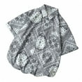thumbnail image 4 of Blusa casual estampada para hombre, camisas de manga corta para hombre, camisas casuales estampadas para hombre, blusa estampada con cierre de botones para hombre, calidad en la que puede confiar, 4 of 9