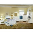 thumbnail image 2 of American Woodcrafters Cottage Traditions Eggshell White Wood Full Size Panel Bed, 2 of 3