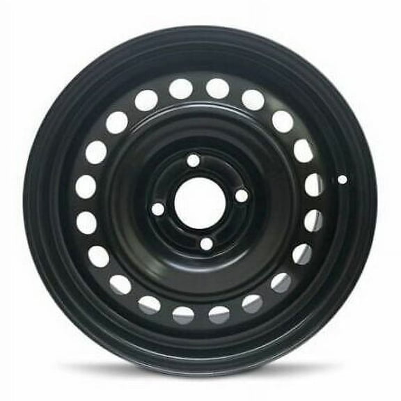 Wheel Rim for 2007-2012 Nissan Sentra 16 in Black Steel Rim Direct Fit