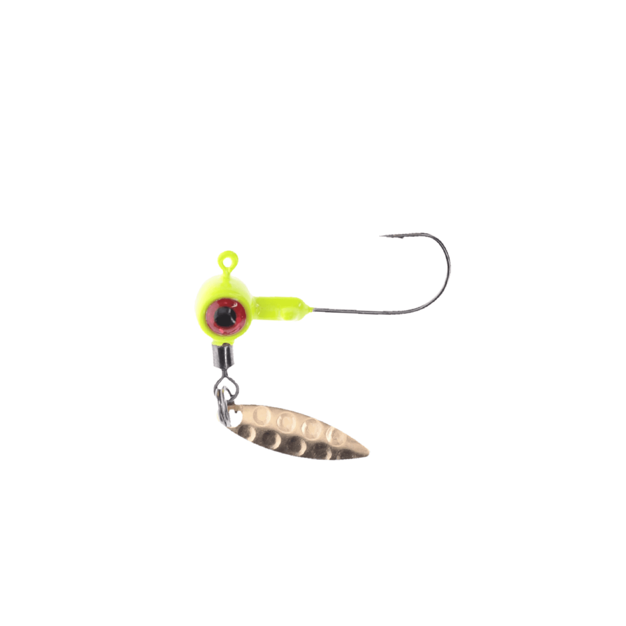 Strike King SS Spins - Crappie Heads 1/8 Chartreuse
