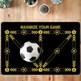 thumbnail image 2 of Football Foot Training Floor Mat Household Mud Sports Control Carpet Indoor Soundproof Football Mat, 2 of 5
