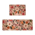 thumbnail image 3 of KER Retro Floral Floormat Classic Floral Design For Kitchen Living Room Bedroom For Daily For Giving, 3 of 3
