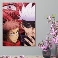 thumbnail image 3 of Jujutsu Kaisen Poster Anime Hanging Picture Wall Art for Dorm Bedroom Living Room Wall Hanging Art Gift for Anime Fans, 3 of 8