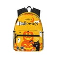 thumbnail image 1 of Fotbe Happy Halloween1 Mochila Ligera Casual para Laptop para Hombres y Mujeres, Mochila Impermeable de Uso Diario, Mochila para Universidad, 1 of 6