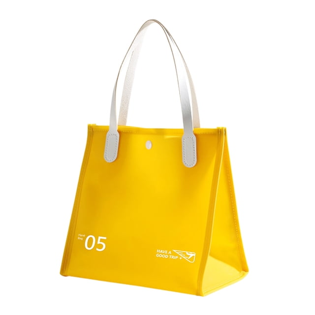 Sac à Lunch Style Gelée Sac de Rangement pour Voyage Sac de Plage Léger et Pratique